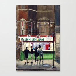 Mario's Italian Lemonade: Chicago, IL Canvas Print