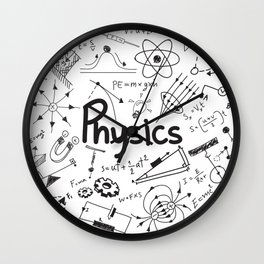 physics Wall Clock