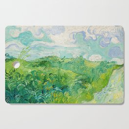 Vincent van Gogh - Green Wheat Field, Auvers Cutting Board