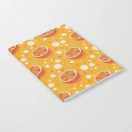 Fizzy Citrus Orange Notebook