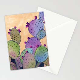 Colorful Cactus Stationery Card
