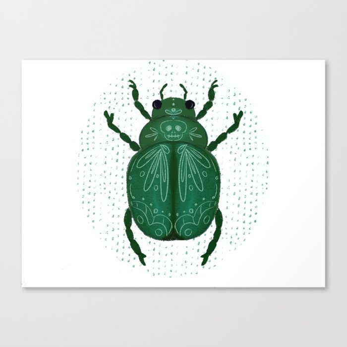 Buggin out Canvas Print