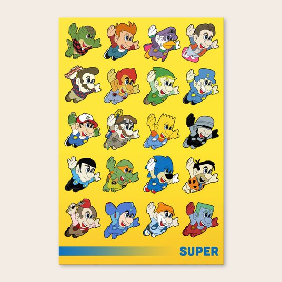 Super Canvas Print
