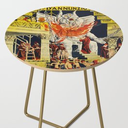 Cabiria vintage poster Side Table