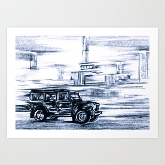 Defender Art Print