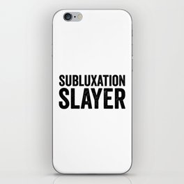 Subluxation iPhone Skin
