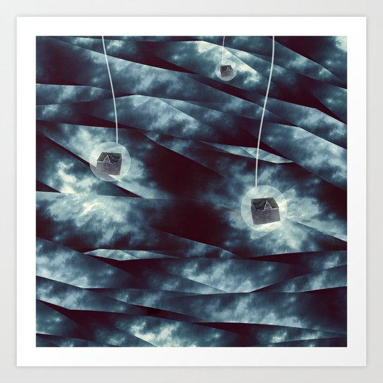 The Housing Bubble Art Print