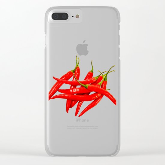 Spicy Clear iPhone Case