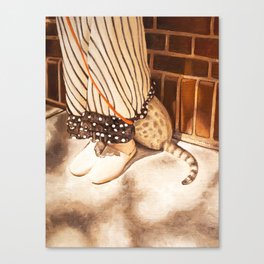 The Hidden Cat Canvas Print