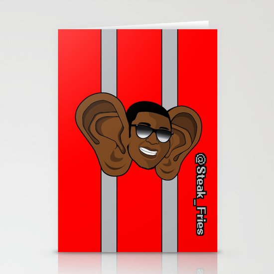 Steak Fries Stationery Cards