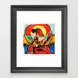 2014 SHE IS Tefnut OF NATURE  Framed Art Print