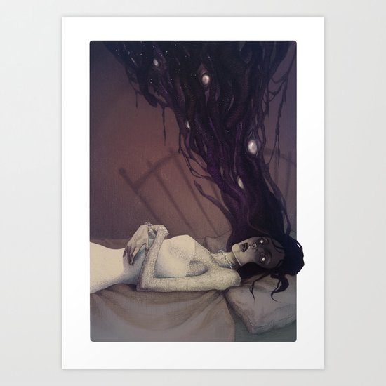 Sleep paralysis Art Print