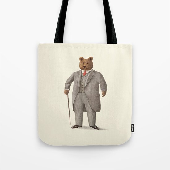 Mr. Bear Tote Bag