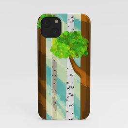 Woods in Summer iPhone Case