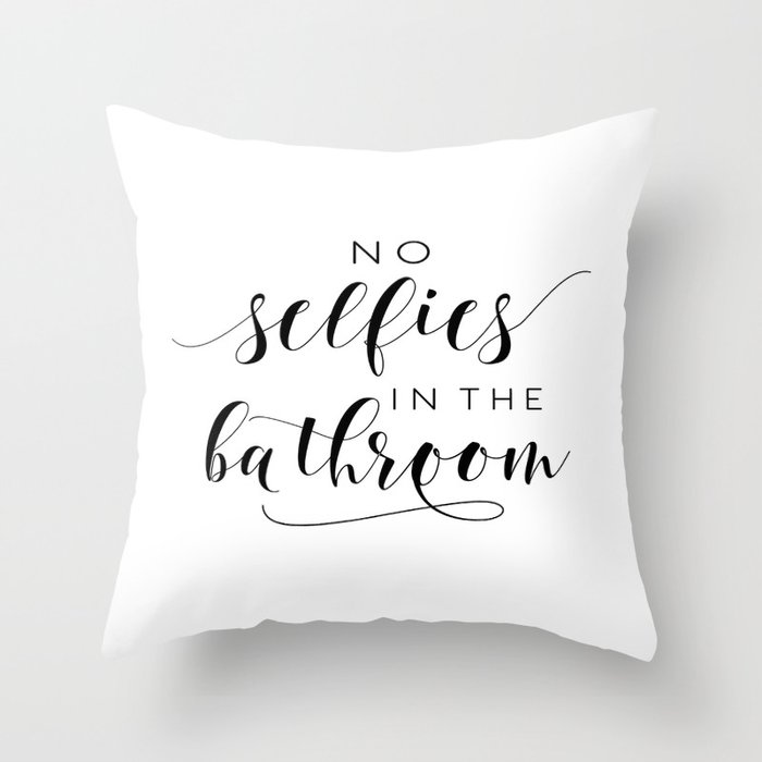 Bathroom Wall Decor Printable Bathroom Rules Sign No Selfies In