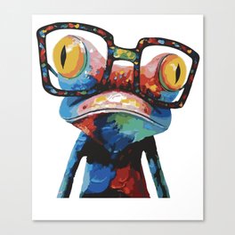frog art  Canvas Print