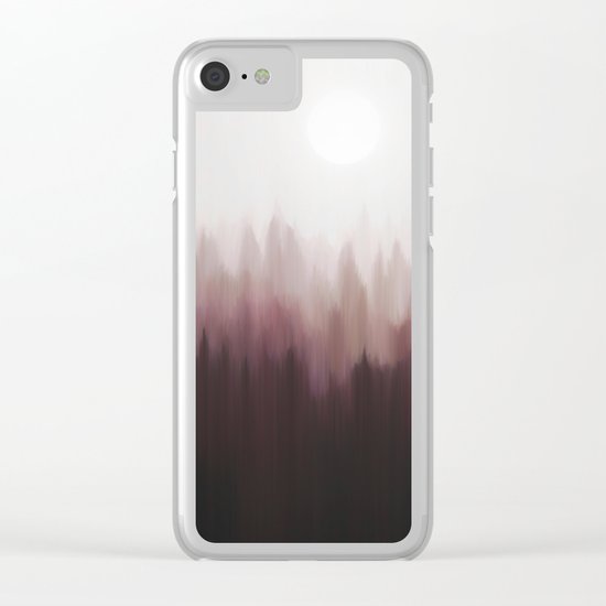 Autumn Fog Clear iPhone Case