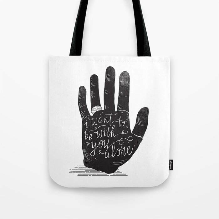 Hand-Etch-Type Tote Bag