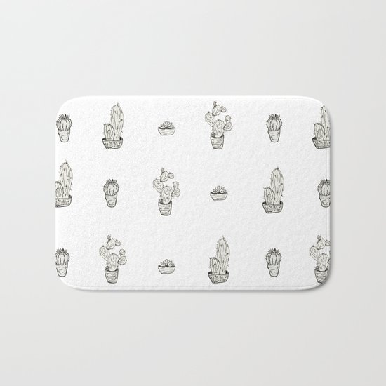 Cactus Garden Bath Mat