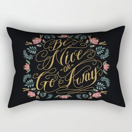 Be Nice Rectangular Pillow