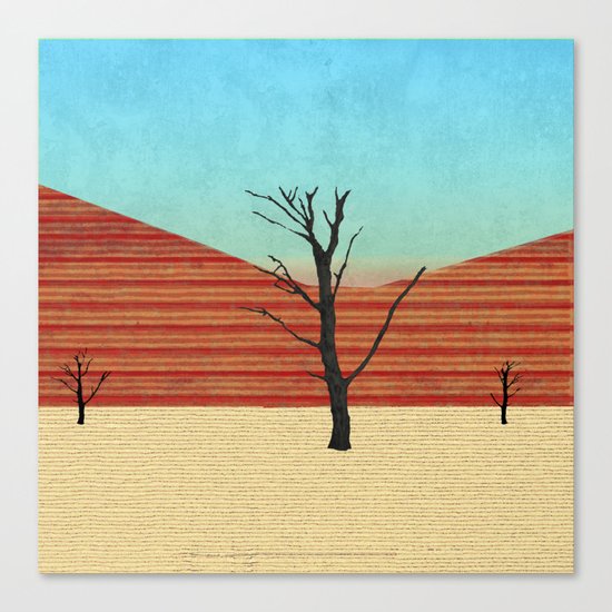 The Desert View Canvas Print