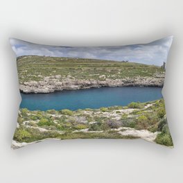 Mediterranean Sea Valley Rectangular Pillow