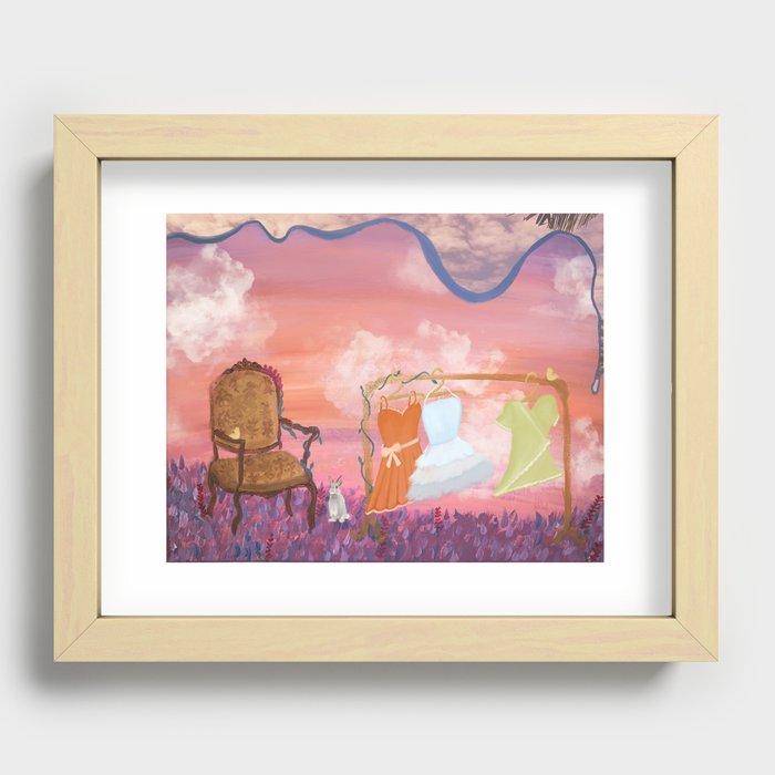 Enchanted Meadow Recessed Framed Print