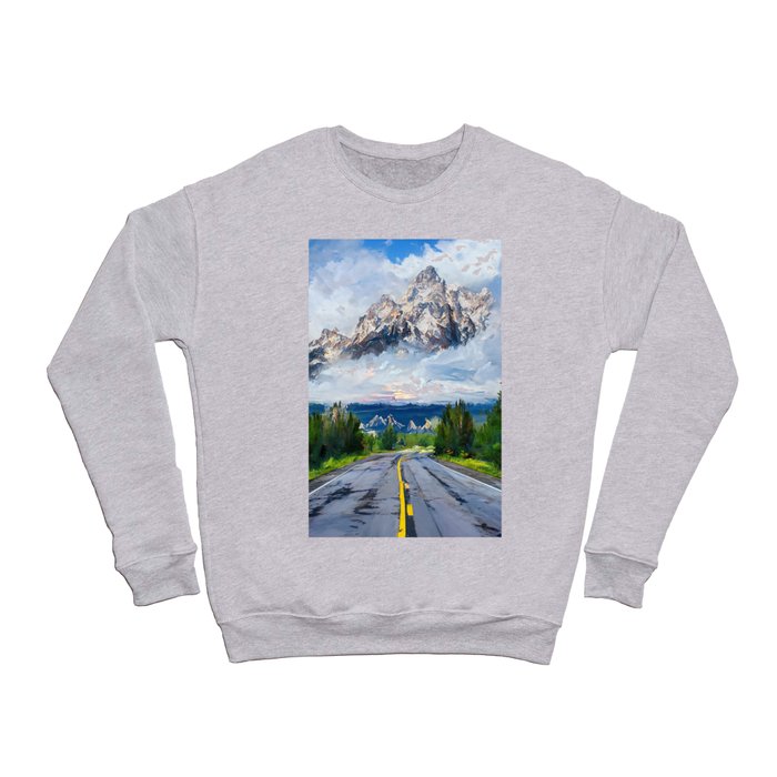The Grand Teton National Park  Crewneck Sweatshirt
