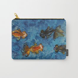 Butterfly Tail Goldfish Carry-All Pouch