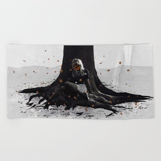 Halloween Beach Towel