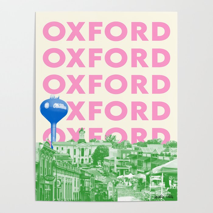 Oxford Poster