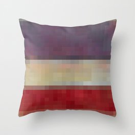 Untitled (Purple, White, and Red), 1953 (Mark Rothko) Throw Pillow