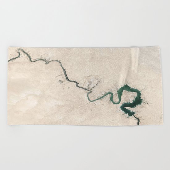 Trace nature Beach Towel