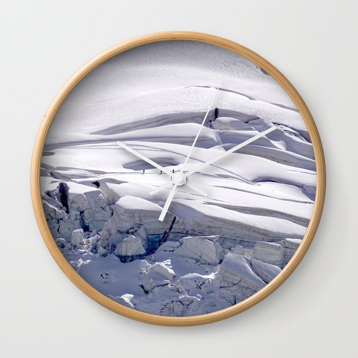 Ice Wall Clock