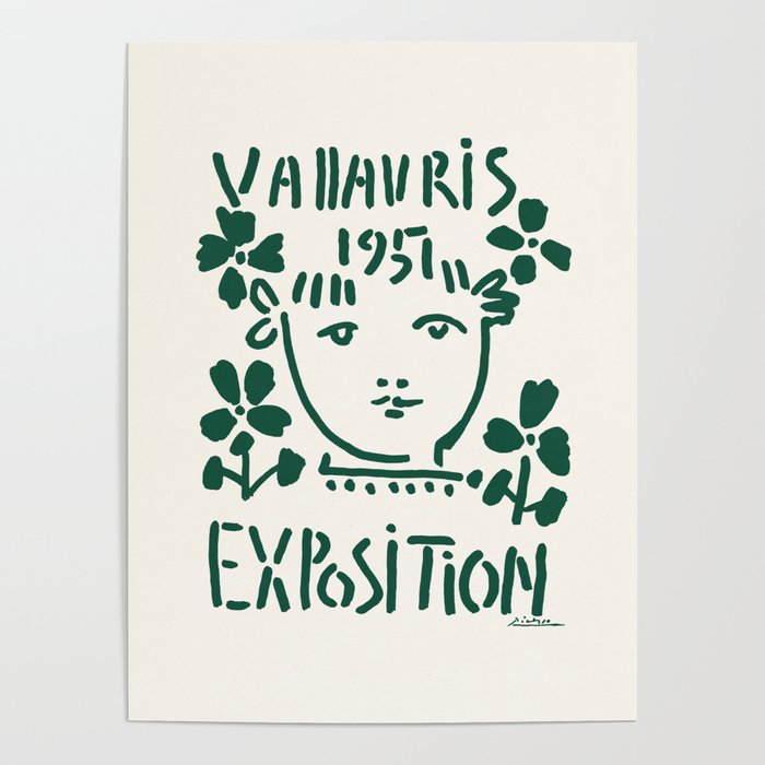 Shop Pablo Picasso Art Exhibition Poster from Society6 on Openhaus