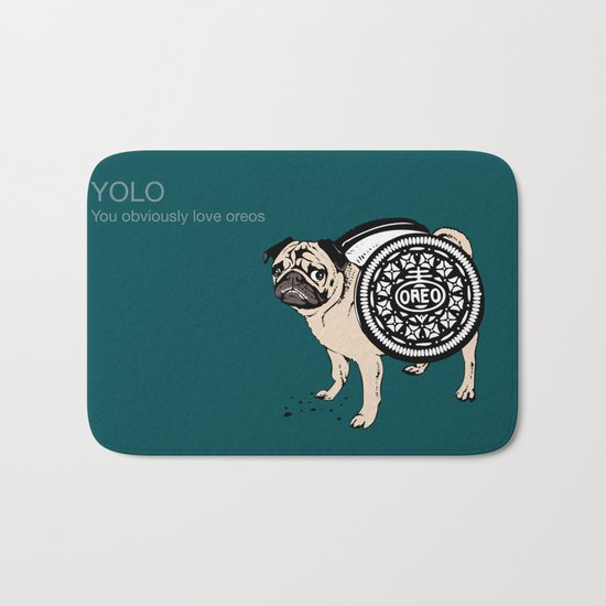 YOLO Bath Mat