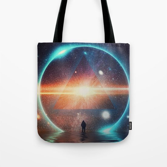 seeing the lights Tote Bag