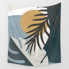 Abstract Tropical Art II Wall Tapestry