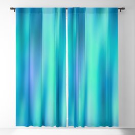 Mermaid Lake - Blue Green Aesthetic Blackout Curtain