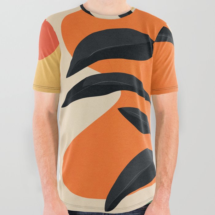 Warmth in the Abstract Space 3 All Over Graphic Tee
