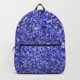 glitter purple pattern Backpack