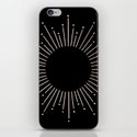 Sunburst Moon Dust Bronze On Black Iphone Amp Ipod Case By