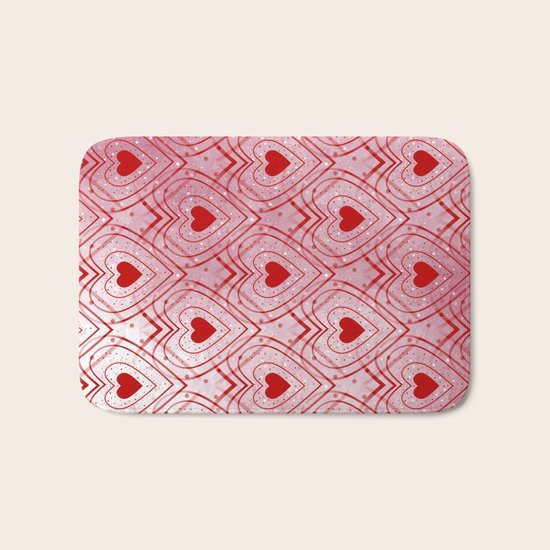Heartbeat Bath Mat