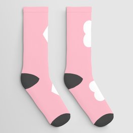 pastel heart pink / pink lovers Socks