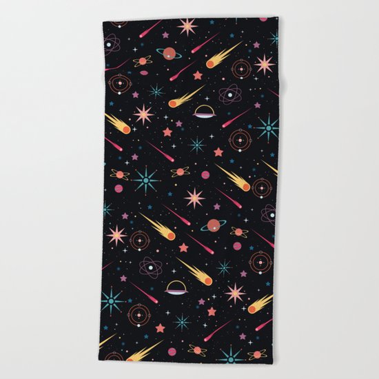 Fly Through Space Beach Towel