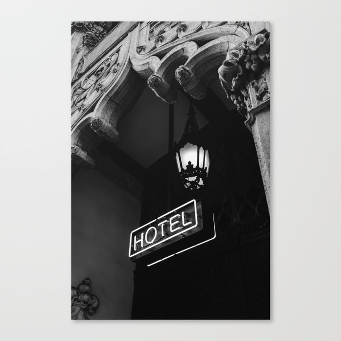 LA Hotel Canvas Print