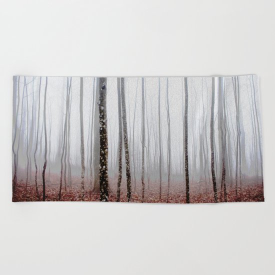 Enchanted forest Beach Towel
