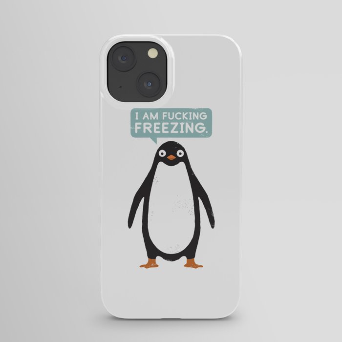 Talking Penguin iPhone Case