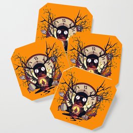 Over the garden wall with kitty Coaster