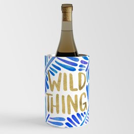 Wild Thing – Blue & Gold Wine Chiller